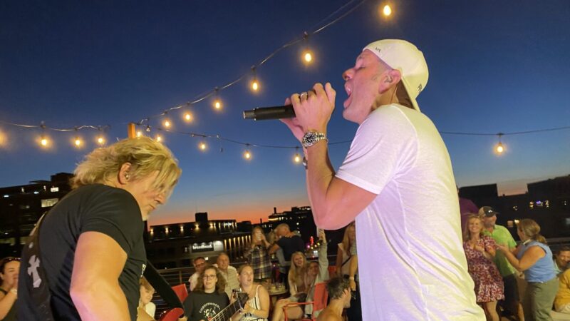 Swag Band Performing at Hewing